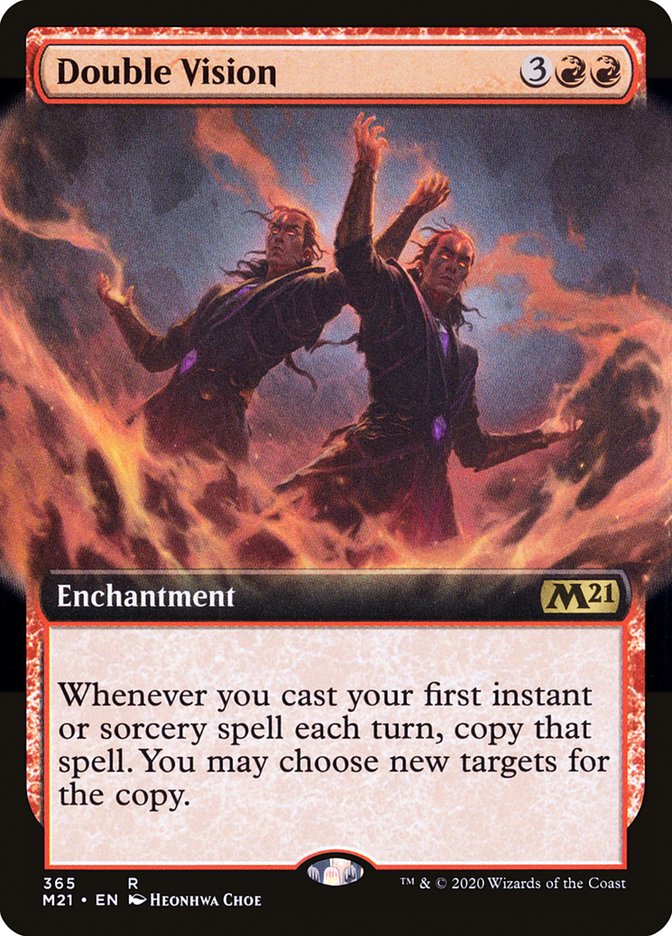 Double Vision (Extended Art) [Core Set 2021] | The CG Realm