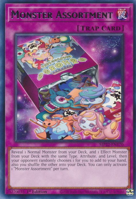 Monster Assortment [MP22-EN170] Rare | The CG Realm