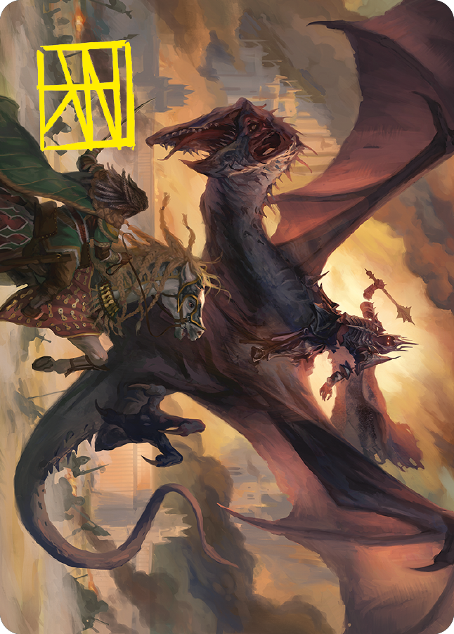 Witch-king, Bringer of Ruin Art Card (Gold-Stamped Signature) [The Lord of the Rings: Tales of Middle-earth Art Series] | The CG Realm