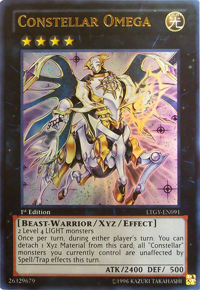 Constellar Omega [LTGY-EN091] Ultra Rare | The CG Realm