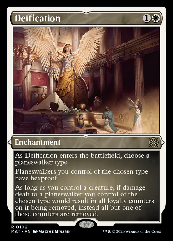Deification (Foil Etched) [March of the Machine: The Aftermath] | The CG Realm