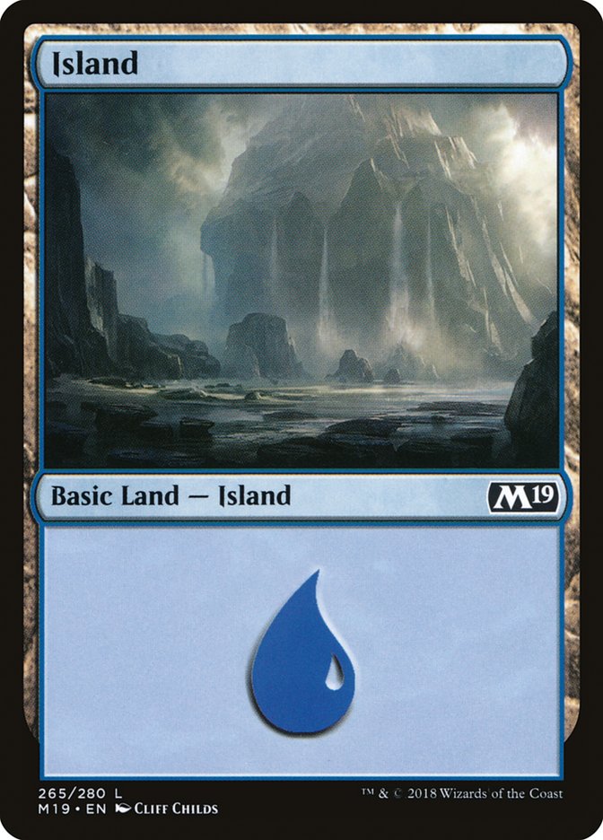 Island (265) [Core Set 2019] | The CG Realm