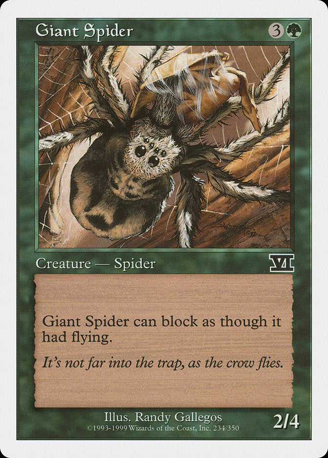 Giant Spider [Classic Sixth Edition] | The CG Realm