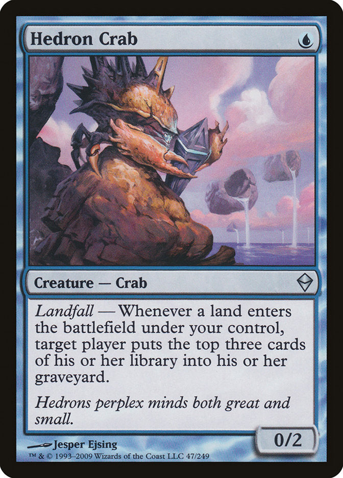 Hedron Crab [Zendikar] | The CG Realm