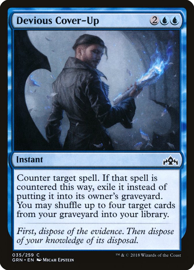 Devious Cover-Up [Guilds of Ravnica] | The CG Realm