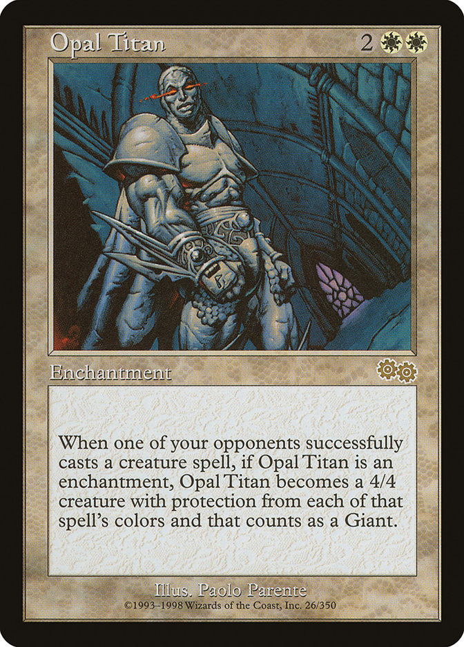 Opal Titan [Urza's Saga] | The CG Realm