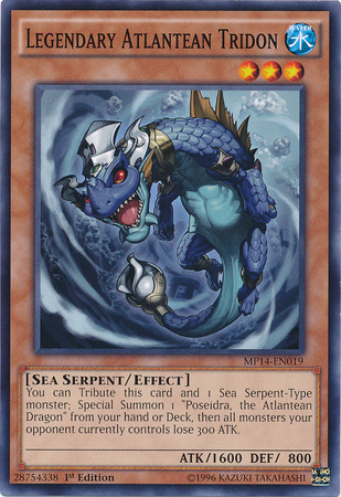 Legendary Atlantean Tridon [MP14-EN019] Common | The CG Realm