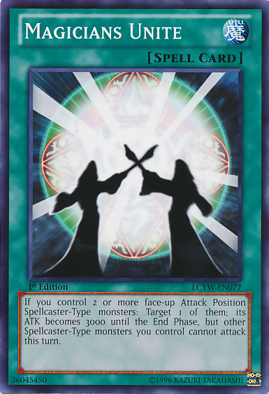 Magicians Unite [LCYW-EN077] Common | The CG Realm