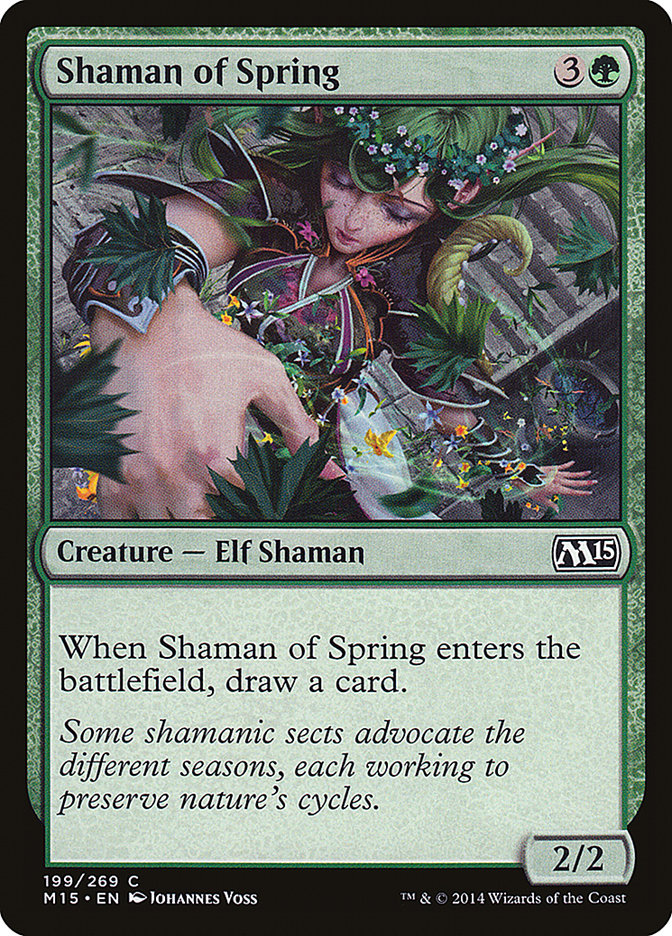 Shaman of Spring [Magic 2015] | The CG Realm