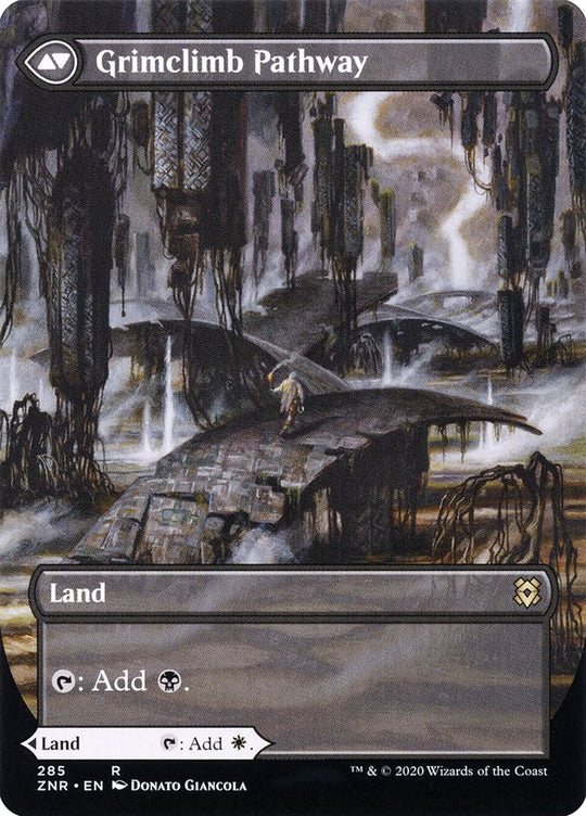 Brightclimb Pathway (Borderless) (ZNR-285) - Zendikar Rising: (Showcase)