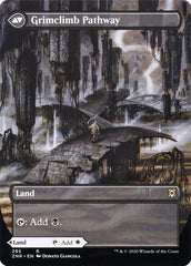 Brightclimb Pathway // Grimclimb Pathway (Borderless Alternate Art) [Zendikar Rising] | The CG Realm