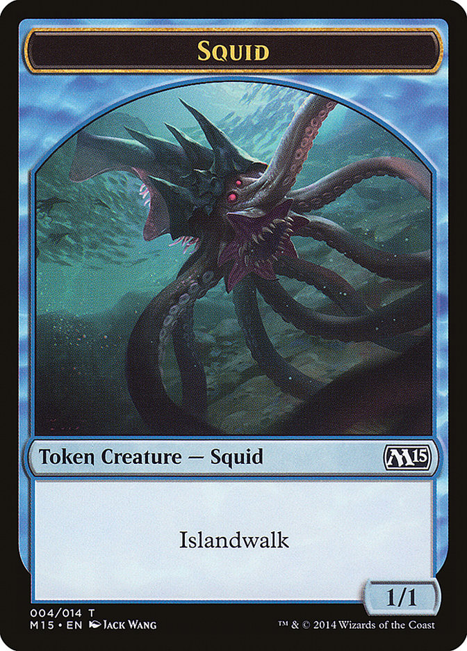 Squid Token [Magic 2015 Tokens] | The CG Realm