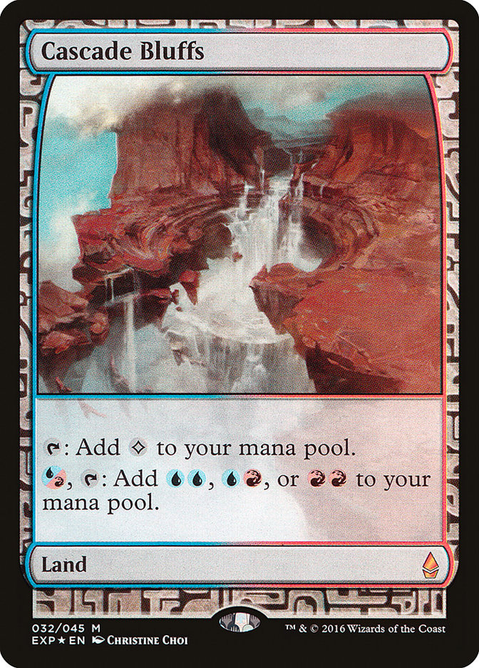 Cascade Bluffs [Zendikar Expeditions] | The CG Realm