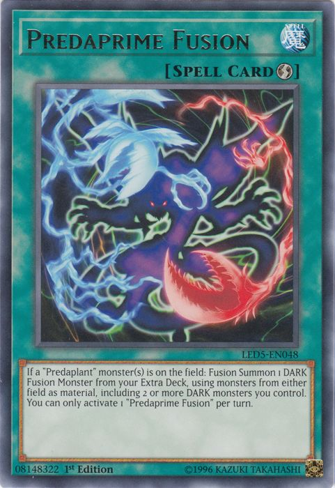 Predaprime Fusion [LED5-EN048] Rare | The CG Realm