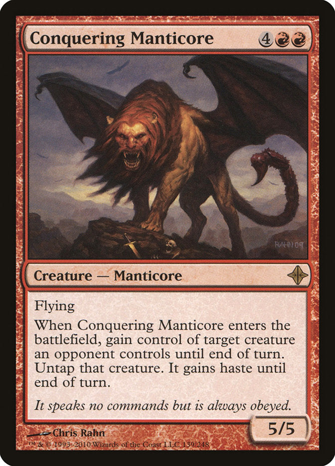 Conquering Manticore [Rise of the Eldrazi] | The CG Realm