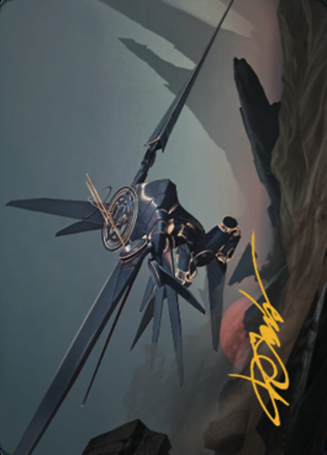 Steel Seraph Art Card (Gold-Stamped Signature) [The Brothers' War Art Series] | The CG Realm