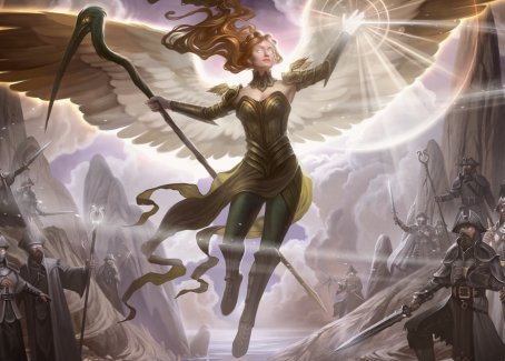 Sigarda's Splendor Art Card [Innistrad: Midnight Hunt Art Series] | The CG Realm
