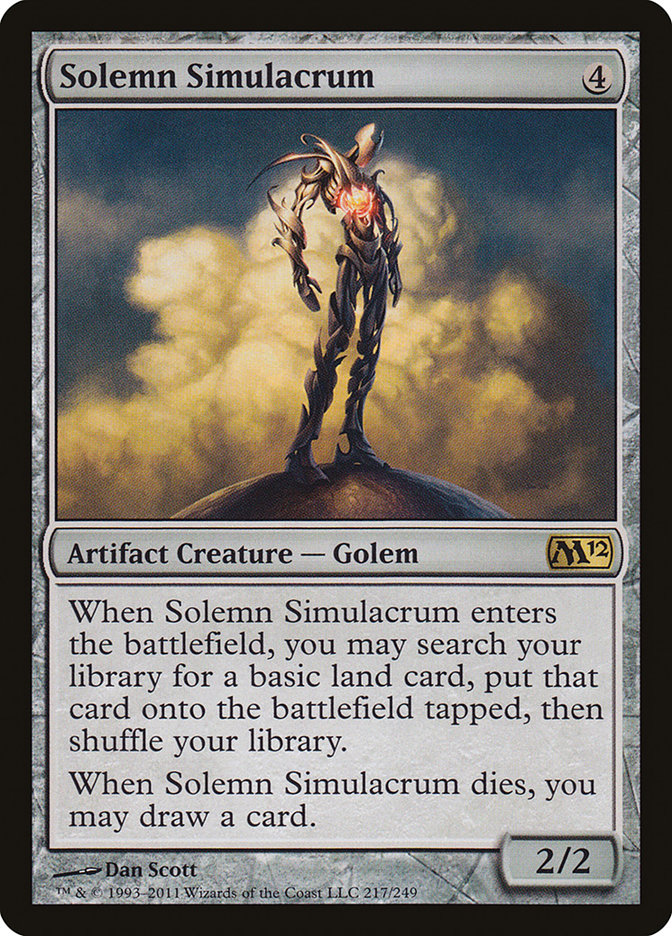 Solemn Simulacrum [Magic 2012] | The CG Realm