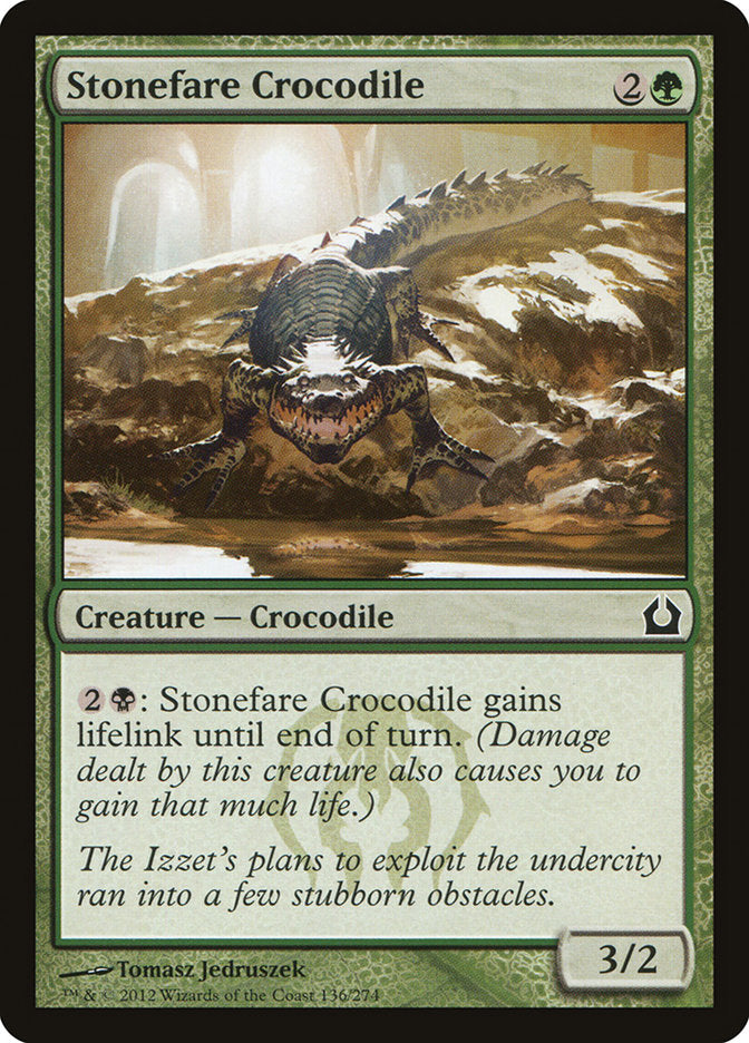 Stonefare Crocodile [Return to Ravnica] | The CG Realm