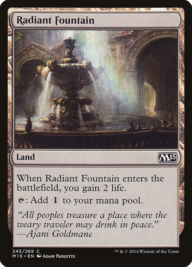 Radiant Fountain [Magic 2015] | The CG Realm