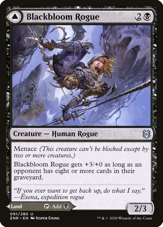 Blackbloom Rogue (ZNR-091) - Zendikar Rising