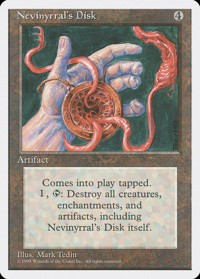 Nevinyrral's Disk [Fourth Edition] | The CG Realm