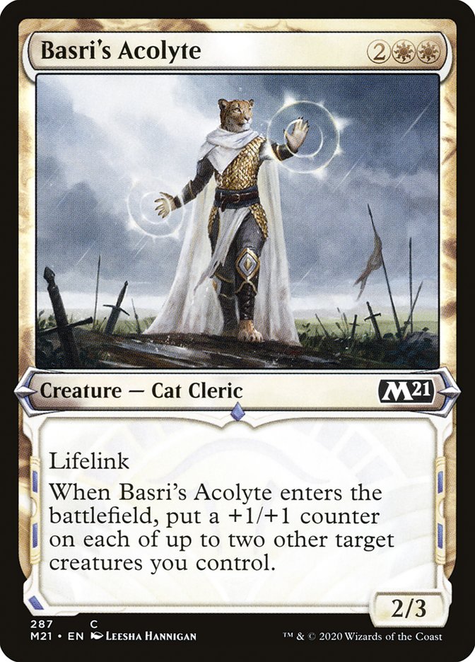 Basri's Acolyte (Showcase) [Core Set 2021] | The CG Realm