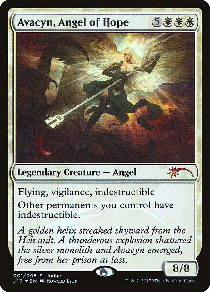 Avacyn, Angel of Hope [Judge Gift Cards 2017] | The CG Realm