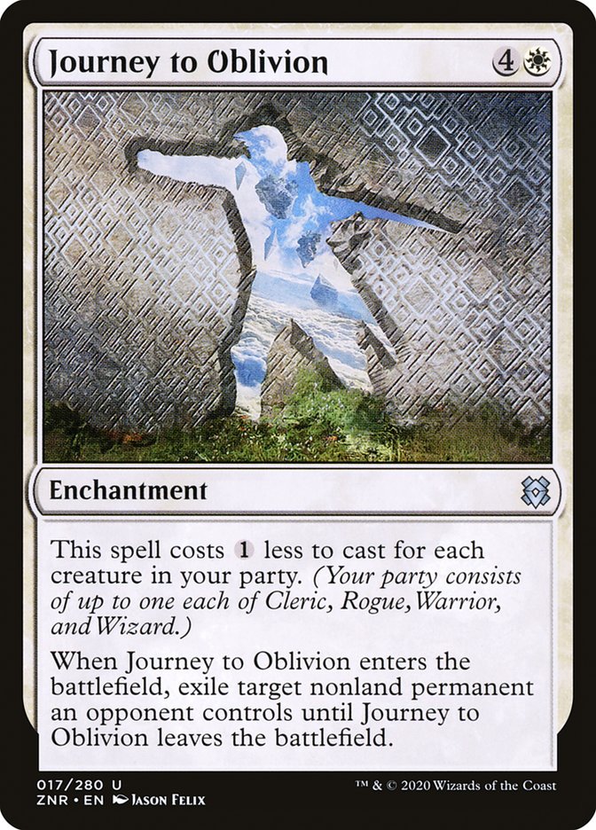Journey to Oblivion [Zendikar Rising] | The CG Realm