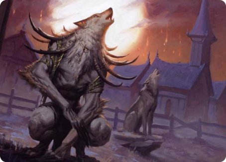 Lord of the Ulvenwald Art Card [Innistrad: Midnight Hunt Art Series] | The CG Realm