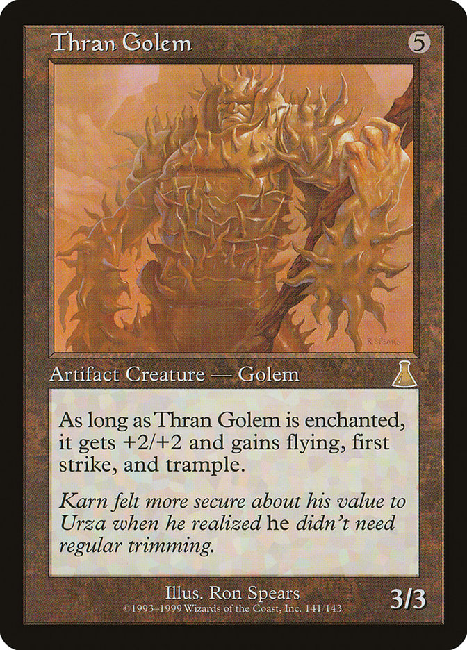 Thran Golem [Urza's Destiny] | The CG Realm