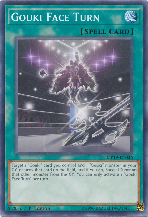 Gouki Face Turn [MP19-EN036] Common | The CG Realm