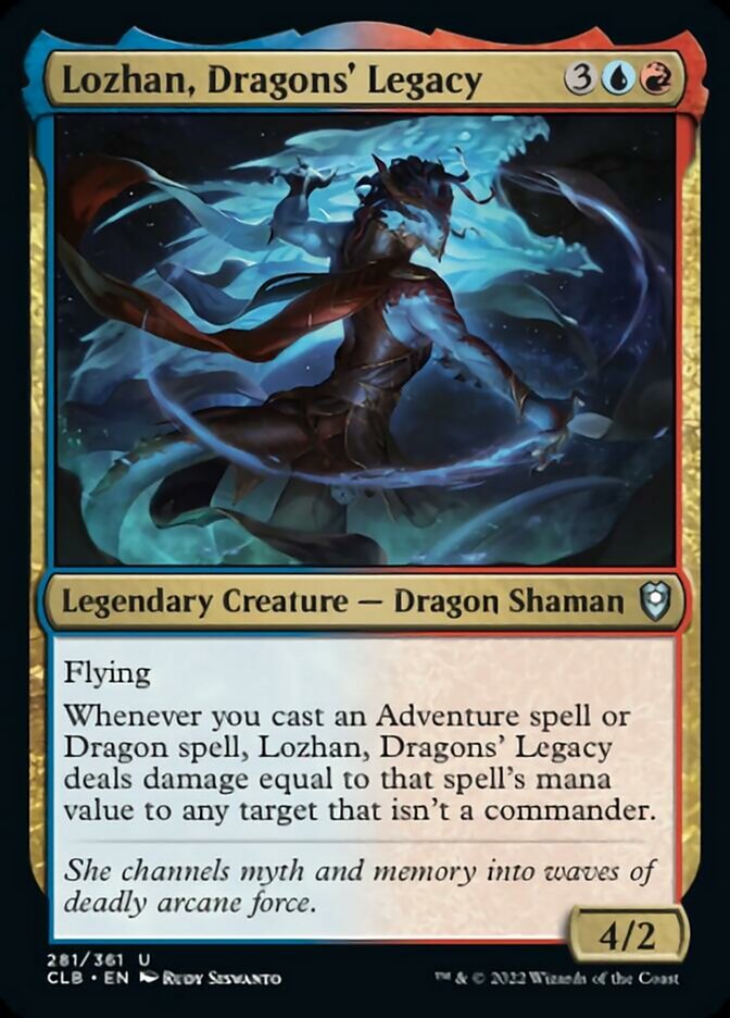 Lozhan, Dragons' Legacy [Commander Legends: Battle for Baldur's Gate] | The CG Realm