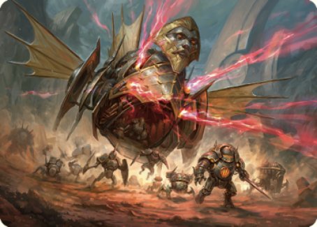 Liberator, Urza's Battlethopter Art Card [The Brothers' War Art Series] | The CG Realm