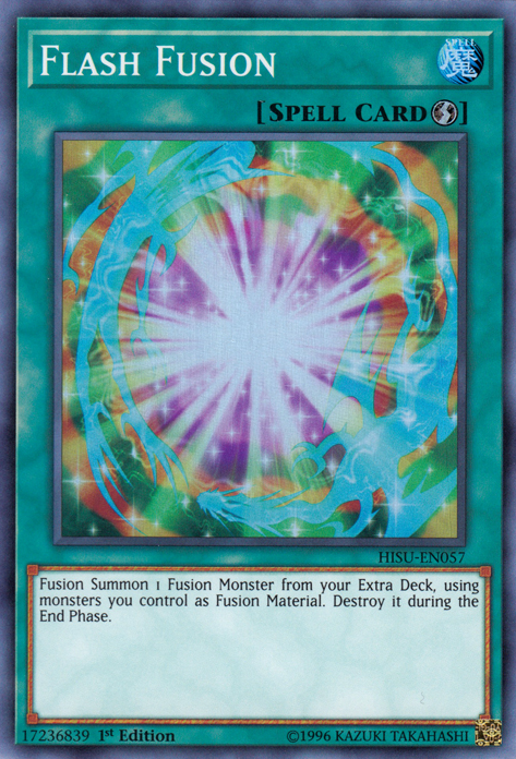 Flash Fusion [HISU-EN057] Super Rare | The CG Realm