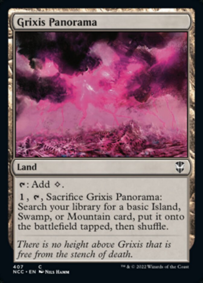 Grixis Panorama [Streets of New Capenna Commander] | The CG Realm