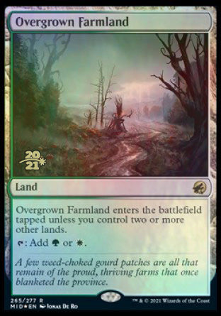Overgrown Farmland [Innistrad: Midnight Hunt Prerelease Promos] | The CG Realm