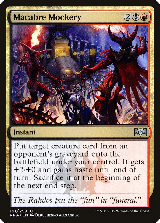 Macabre Mockery [Ravnica Allegiance] | The CG Realm