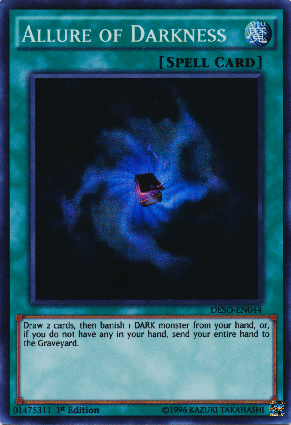Allure of Darkness [DESO-EN044] Super Rare | The CG Realm