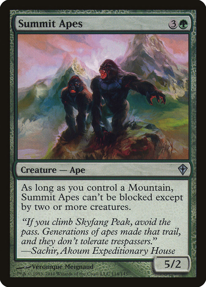 Summit Apes [Worldwake] | The CG Realm