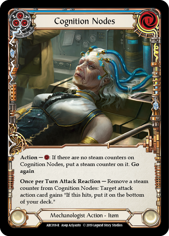 Cognition Nodes [ARC018-R] (Arcane Rising)  1st Edition Rainbow Foil | The CG Realm