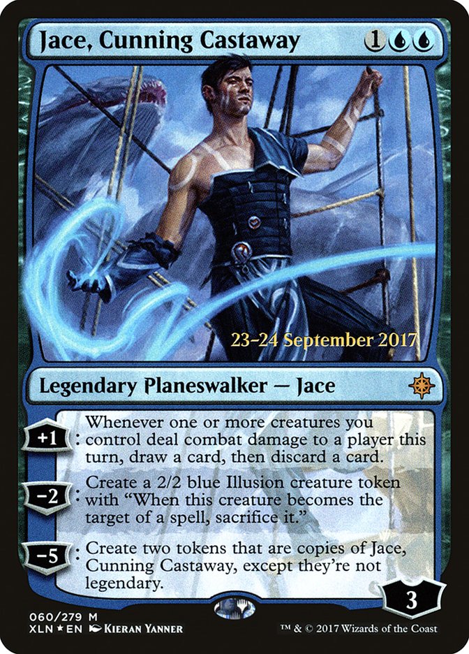 Jace, Cunning Castaway [Ixalan Prerelease Promos] | The CG Realm