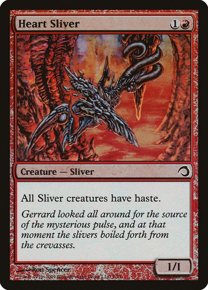 Heart Sliver [Premium Deck Series: Slivers] | The CG Realm