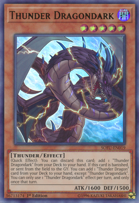 Thunder Dragondark [SOFU-EN019] Ultra Rare | The CG Realm