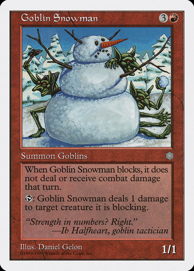 Goblin Snowman [Anthologies] | The CG Realm