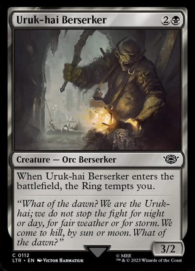 Uruk-hai Berserker [The Lord of the Rings: Tales of Middle-Earth] | The CG Realm