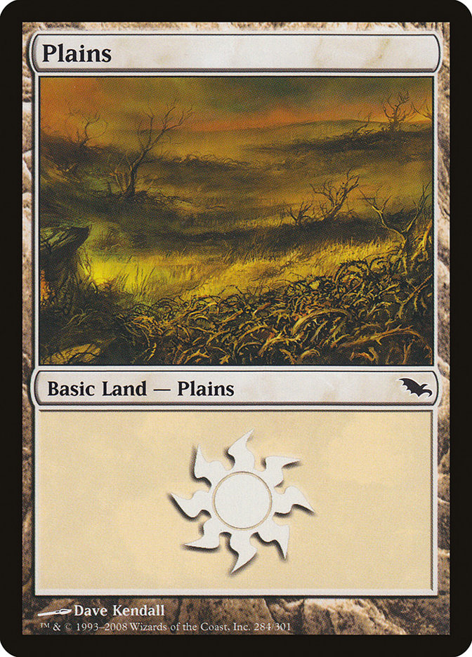 Plains (284) [Shadowmoor] | The CG Realm