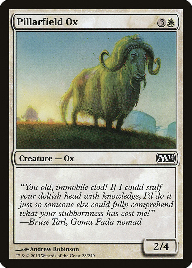 Pillarfield Ox [Magic 2014] | The CG Realm