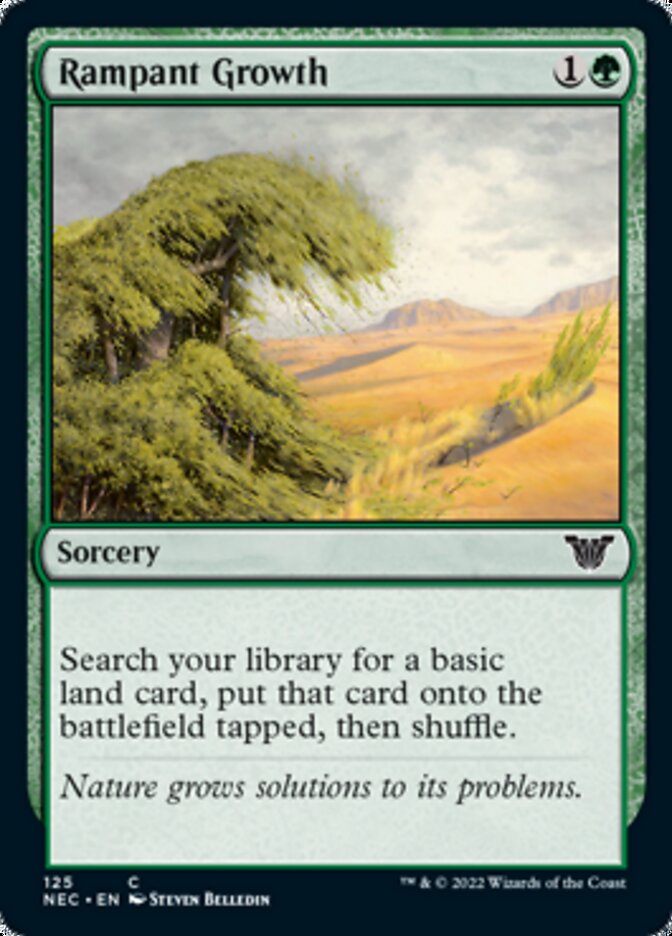 Rampant Growth [Kamigawa: Neon Dynasty Commander] | The CG Realm