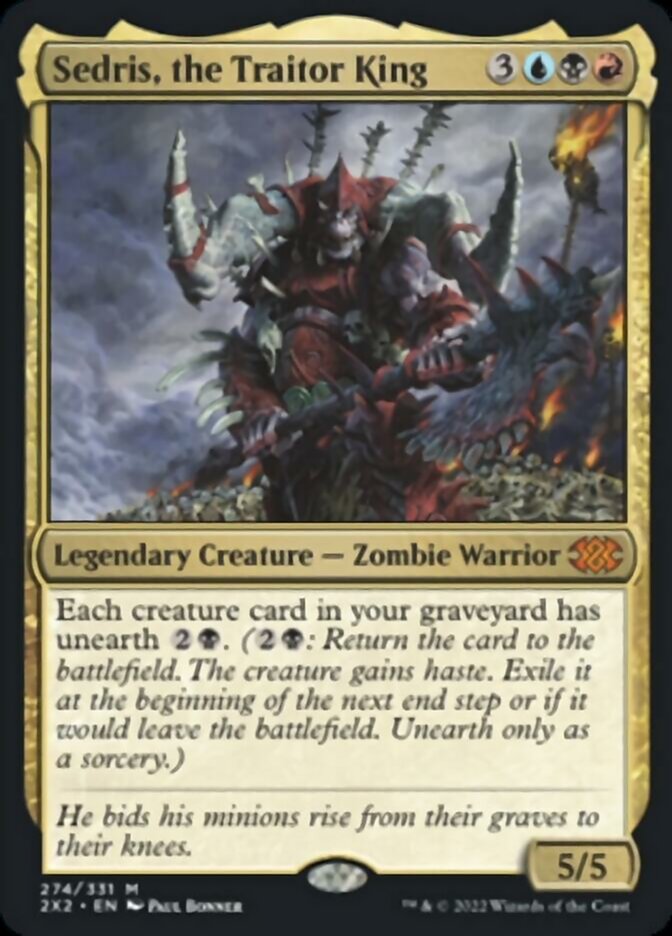 Sedris, the Traitor King [Double Masters 2022] | The CG Realm
